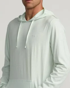 PTC PIGMENT HOODED LONG SLEEVE TEE