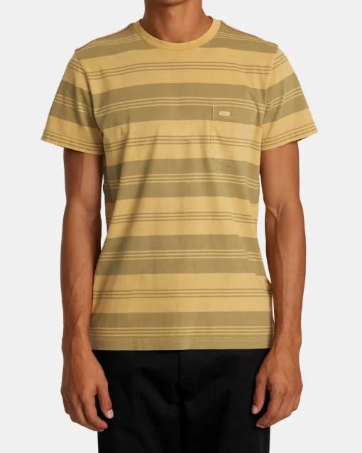PTC STRIPE SHORT SLEEVE KNIT