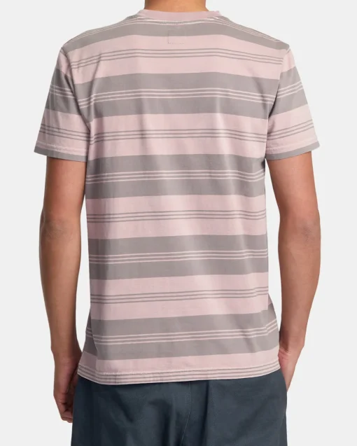 PTC STRIPE SHORT SLEEVE KNIT