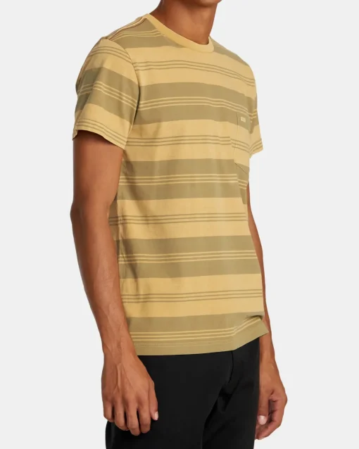PTC STRIPE SHORT SLEEVE KNIT