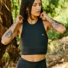 RIBBED FITTED TANK TOP