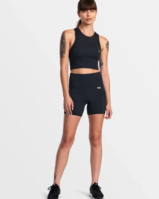 RIBBED FITTED TANK TOP