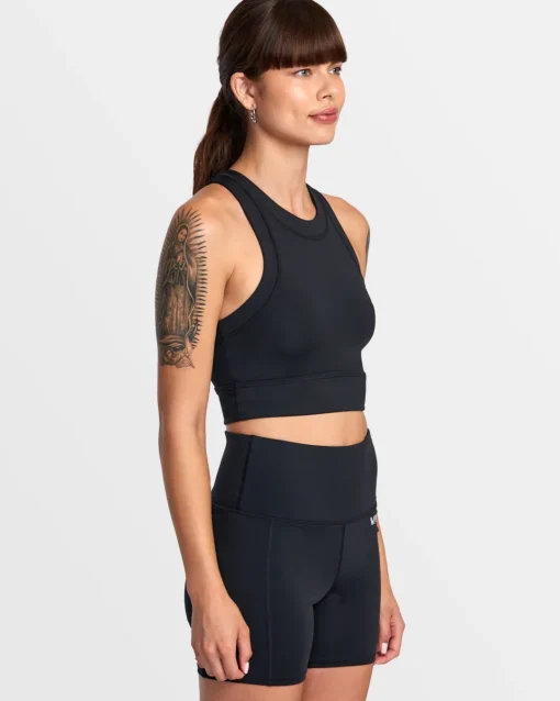 RIBBED FITTED TANK TOP