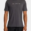 RVCA CHECK BOX SHORT SLEEVE TEE