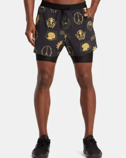 RVCA RUNNER 2-IN-1 SHORTS