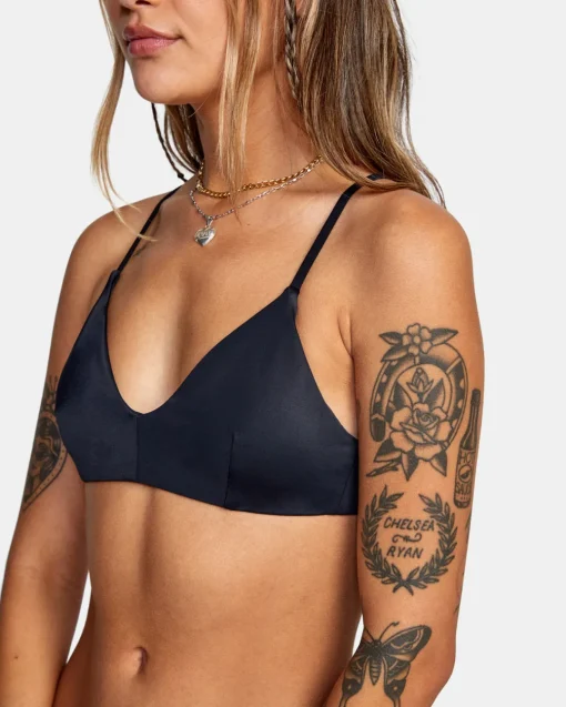 SOLID CROSSBACK BIKINI TOP