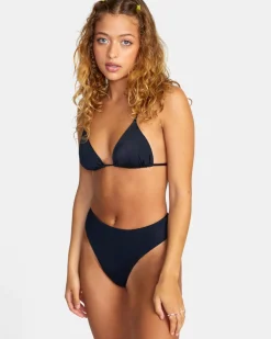 SOLID HIGH RISE CHEEKY BIKINI BOTTOMS