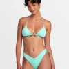 SOLID SHIMMER V-FRONT FRENCH BIKINI BOTTOMS