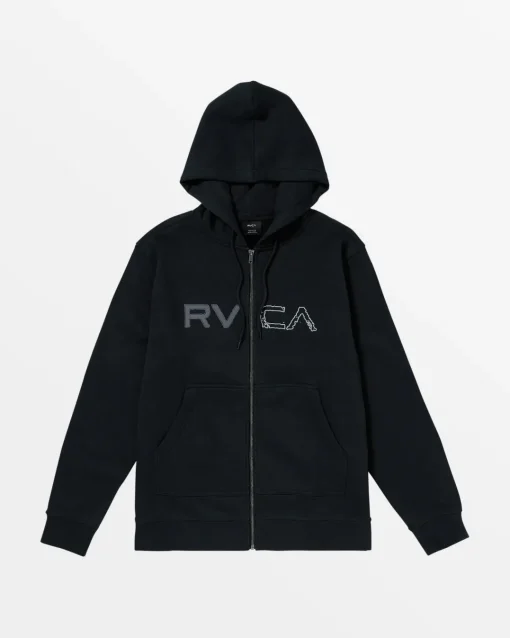 SPLIT PATH ZIP HOODIE
