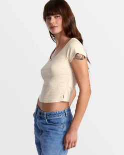 SWEET WIDE RIB TEE