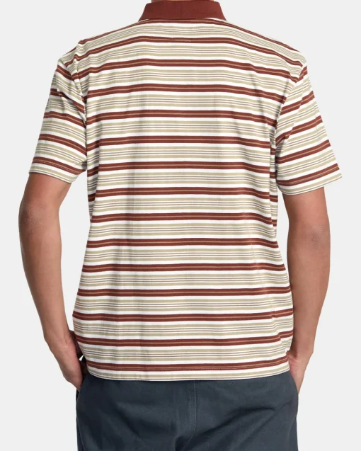 UPTOWN STRIPE POLO SHORT SLEEVE POLO SHIRT