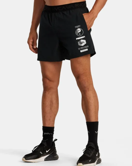 YOGGER 15" ELASTIC WAIST SHORTS
