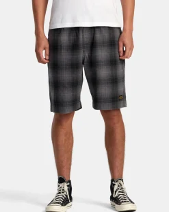 AMERICANA 20" ELASTIC WAIST YARN DYED SHORTS