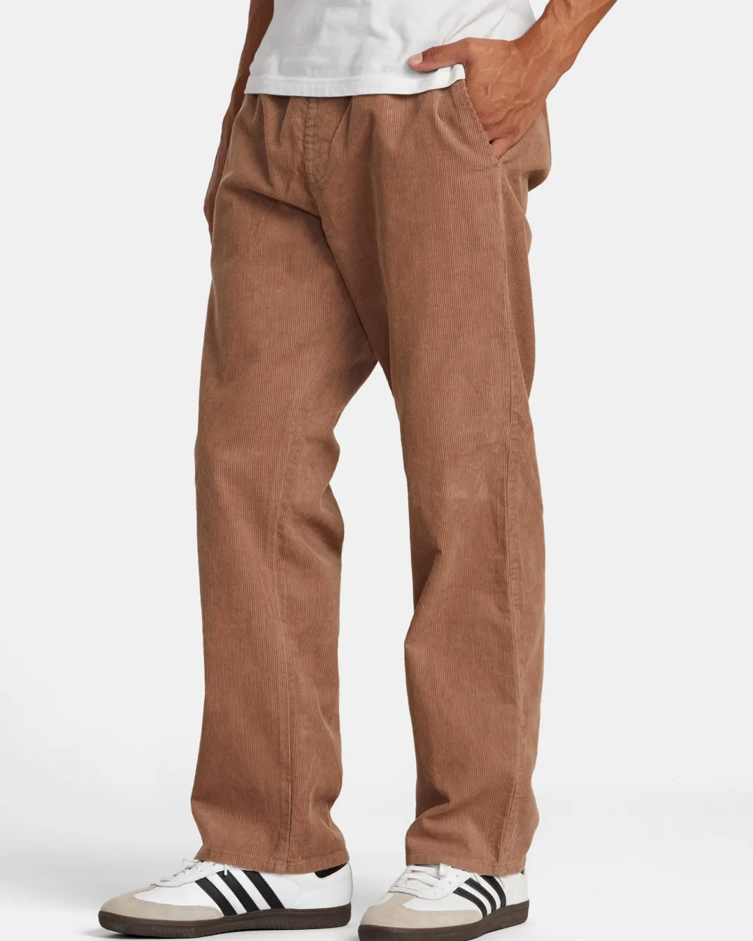AMERICANA ELASTIC WAIST CORD PANTS
