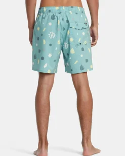 ATLAS ELASTIC WAIST 17" BOARDSHORTS