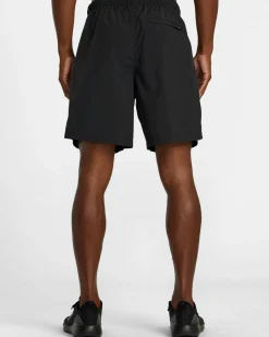 BIG LOUNGER ELASTIC WAIST SHORTS