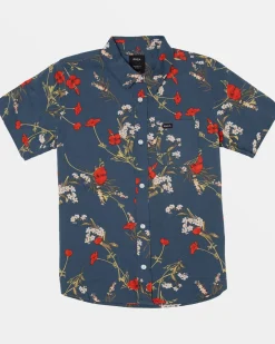 BOYS BOTANICAL SHORT SLEEVE SHIRT