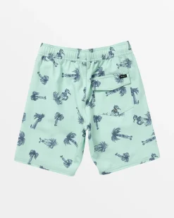 BOYS POMMIER PALMS BOARDSHORTS