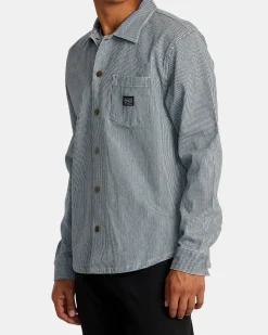 CHAINMAIL HICKORY LONG SLEEVE OVERSHIRT