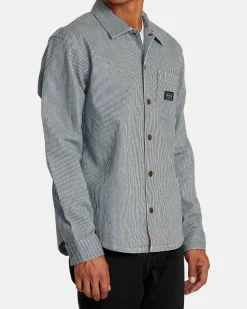 CHAINMAIL HICKORY LONG SLEEVE OVERSHIRT