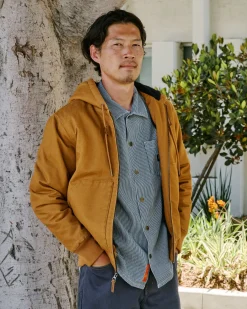 CHAINMAIL SHERPA LINED JACKET