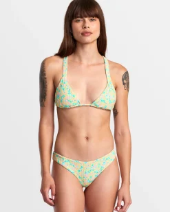 CONFETTI WIDE CROSSBACK TRIANGLE BIKINI TOP