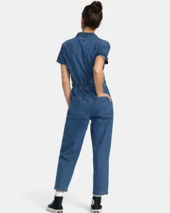DAYSHIFT DENIM JUMPSUIT