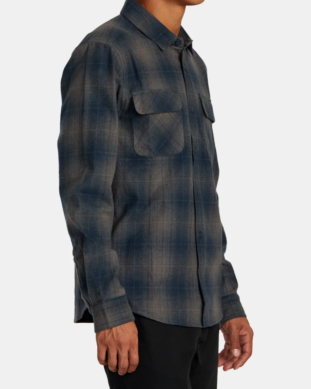 DAYSHIFT FLANNEL LONG SLEEVE TOP