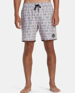 DORADO ELASTIC WAIST BOARDSHORTS 17''