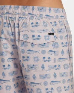 DORADO ELASTIC WAIST BOARDSHORTS 17''