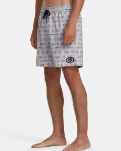 DORADO ELASTIC WAIST BOARDSHORTS 17''