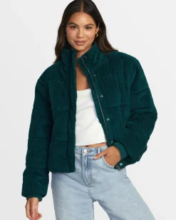 EEZEH CORDUROY PUFFER JACKET