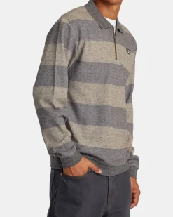 ERASER HALF ZIP SWEATSHIRT