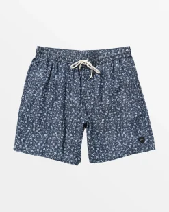 ESCAPE ELASTIC WAIST CHAMBRAY SHORTS