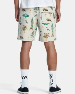 ESCAPE PRINT 17" SHORTS