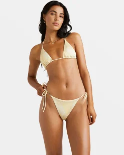 FLORAL COLLAGE MEDIUM TIE SIDE BIKINI BOTTOMS