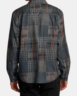 FREEMAN CORD PRINT LONG SLEEVE SHIRT