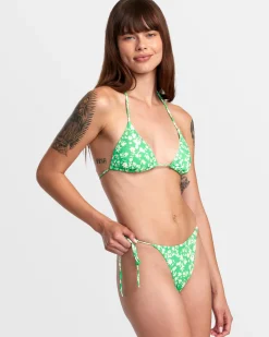 GARDEN PARTY SIDE TIE SKIMPY BIKINI BOTTOMS