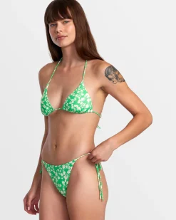 GARDEN PARTY SIDE TIE SKIMPY BIKINI BOTTOMS