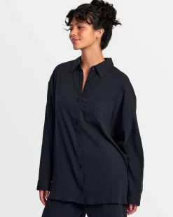 GIMME BEACH COVERUP SHIRT DRESS