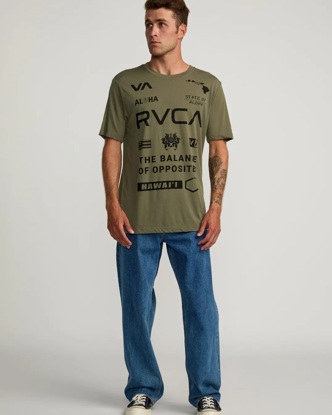 HAWAII ALL BRAND SPORT TECH TEE