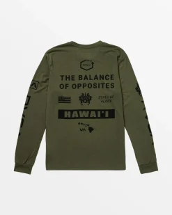 HAWAII ALL BRAND SPORT TECH LONG SLEEVE TEE