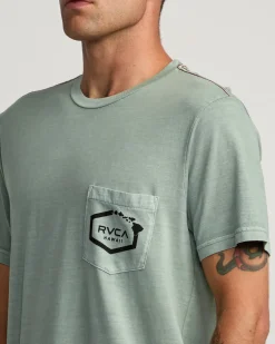 HAWAII ISLAND HEX POCKET TEE