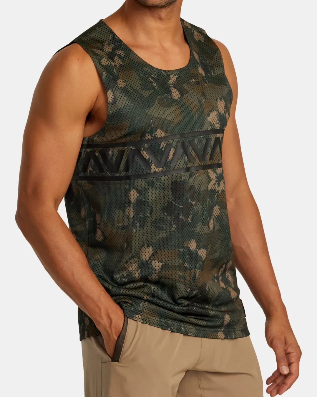 HAWAII TARO MESH TANK TOP