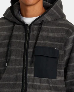 HAWTHORNE ZIP-UP HOODED FLEECE