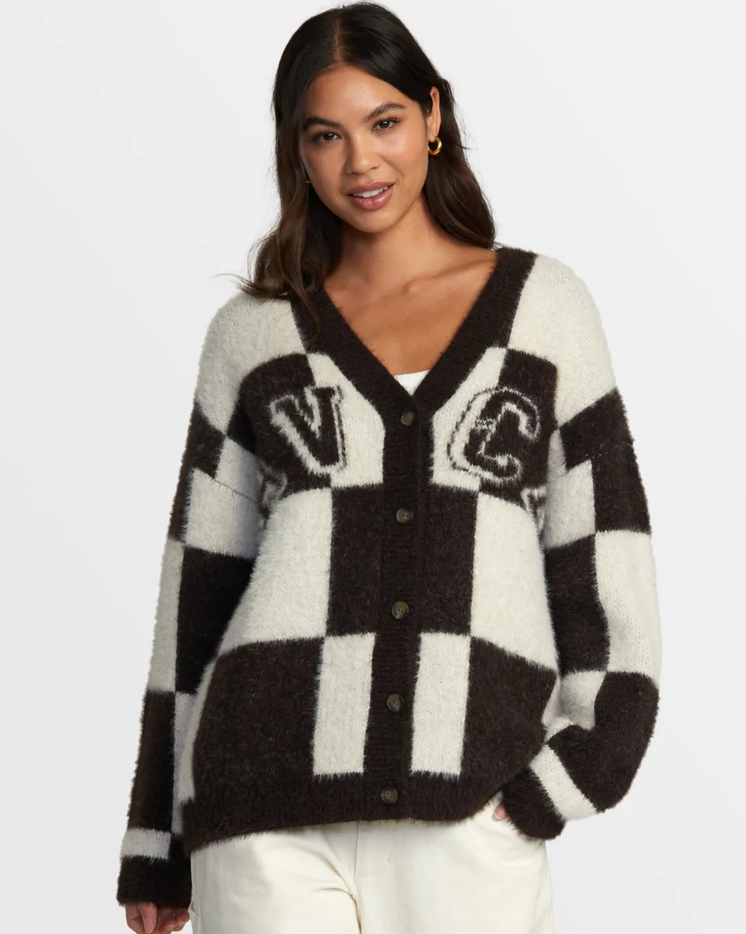 HERE WE ARE CARDIGAN SWEATER