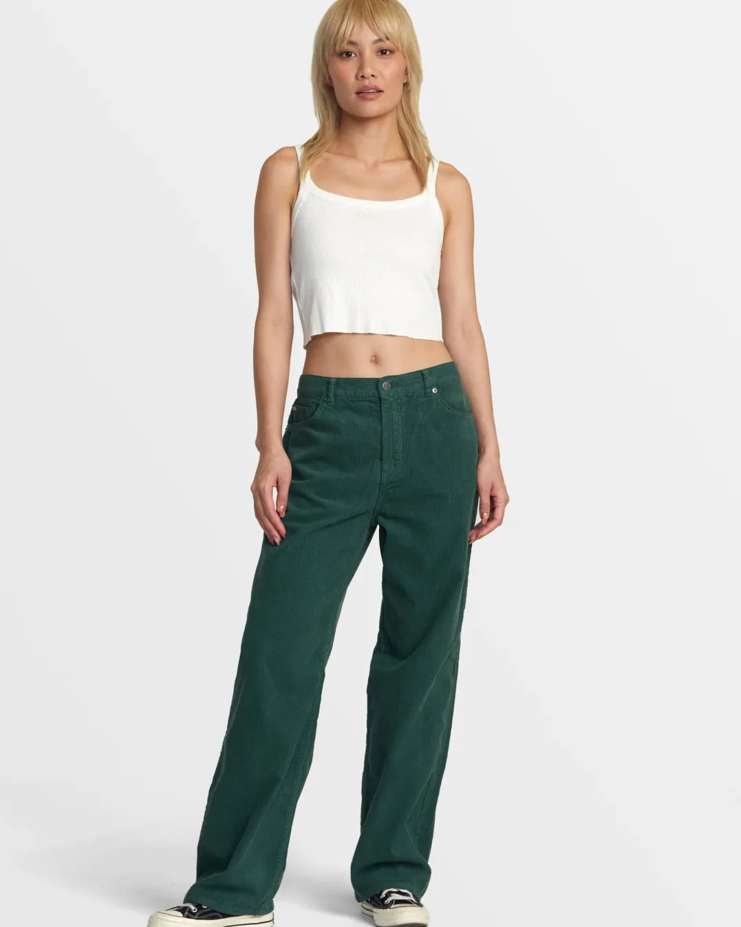 HERITAGE CORDUROY WIDE LEG PANTS