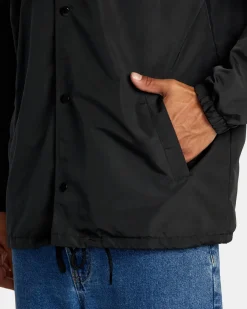 ISLAND HEX HOODED COACHES JACKET