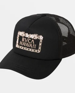 ISLAND LEI TRUCKER HAT