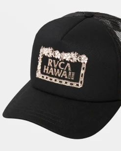 ISLAND LEI TRUCKER HAT